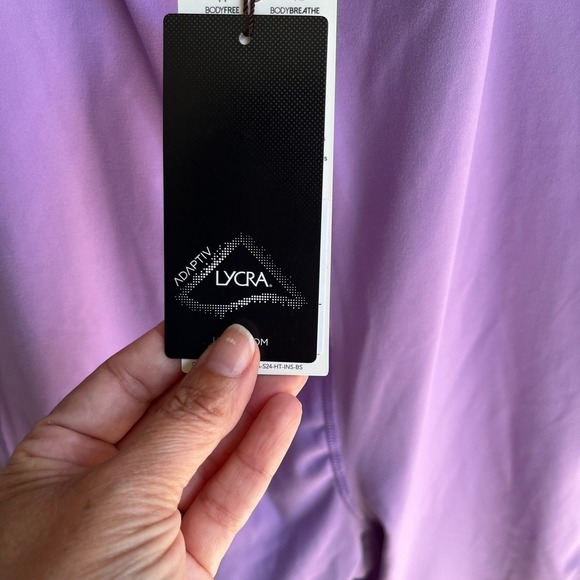 CALIA NWT Inspire Bodysuit Purple XLLycra Activewear Yoga Gym - Picture 6 of 11